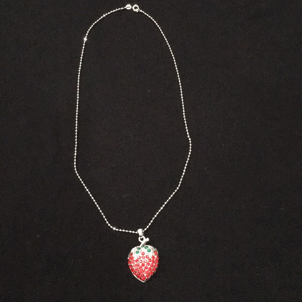 Strawberry necklace